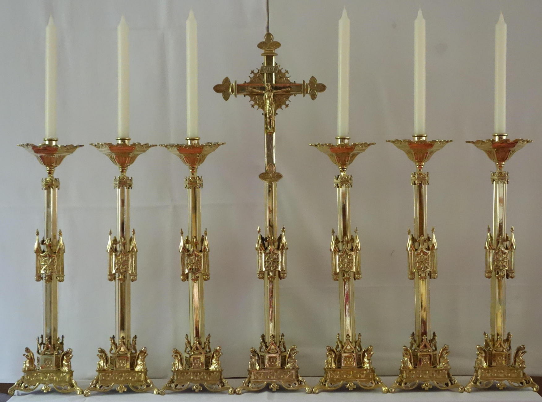 High Altar Set of Candlesticks